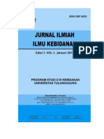 Jurnal Ilmiah Ilmu Kebidanan