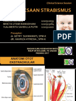 Clinical Science Session PEMERIKSAAN STRABISMUS