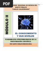 Modulo Ii Epistemologìa