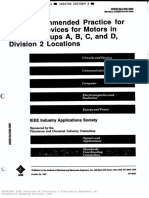 IEEE - 303 Devices For Motors ClasIDiv2 PDF