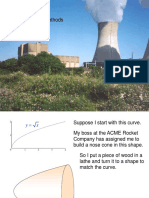 Volume of revolution using disk and washer methods