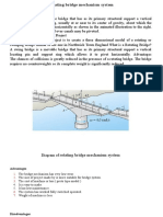 Rotating Bridge Mechanism System