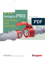 Catalogo Tempra Pro de Legrand PDF