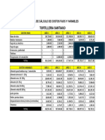 8.11 Memoria Costos Fijos y Variables