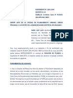 Respuesta A La Municipalidad Sra. Sara Lavi Lavi