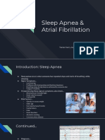 Sleep Apnea Afib Presentation