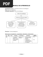 Modulo de Aprendizaje - 1º