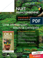 Communiqué Nuit Amazonienne Museum Toulouse