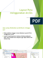 Layout Peta Menggunakan ArcGis