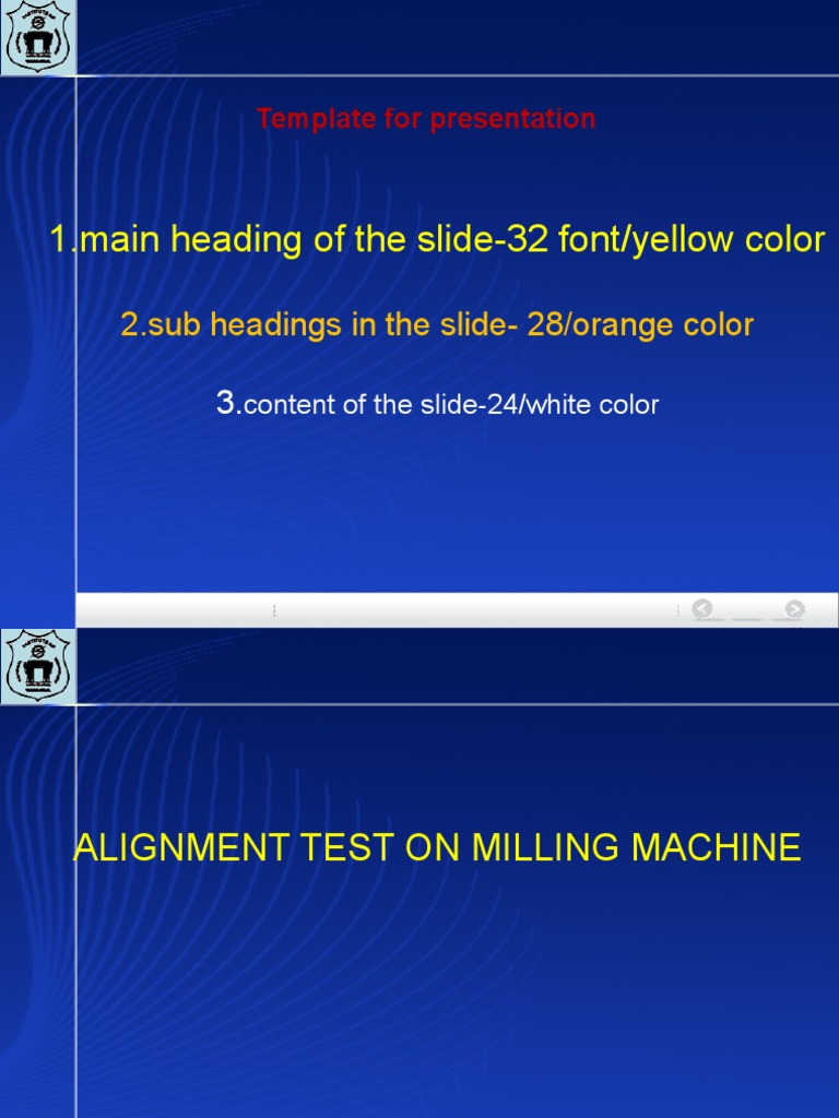 Milling Machine Alignment Guide | PDF