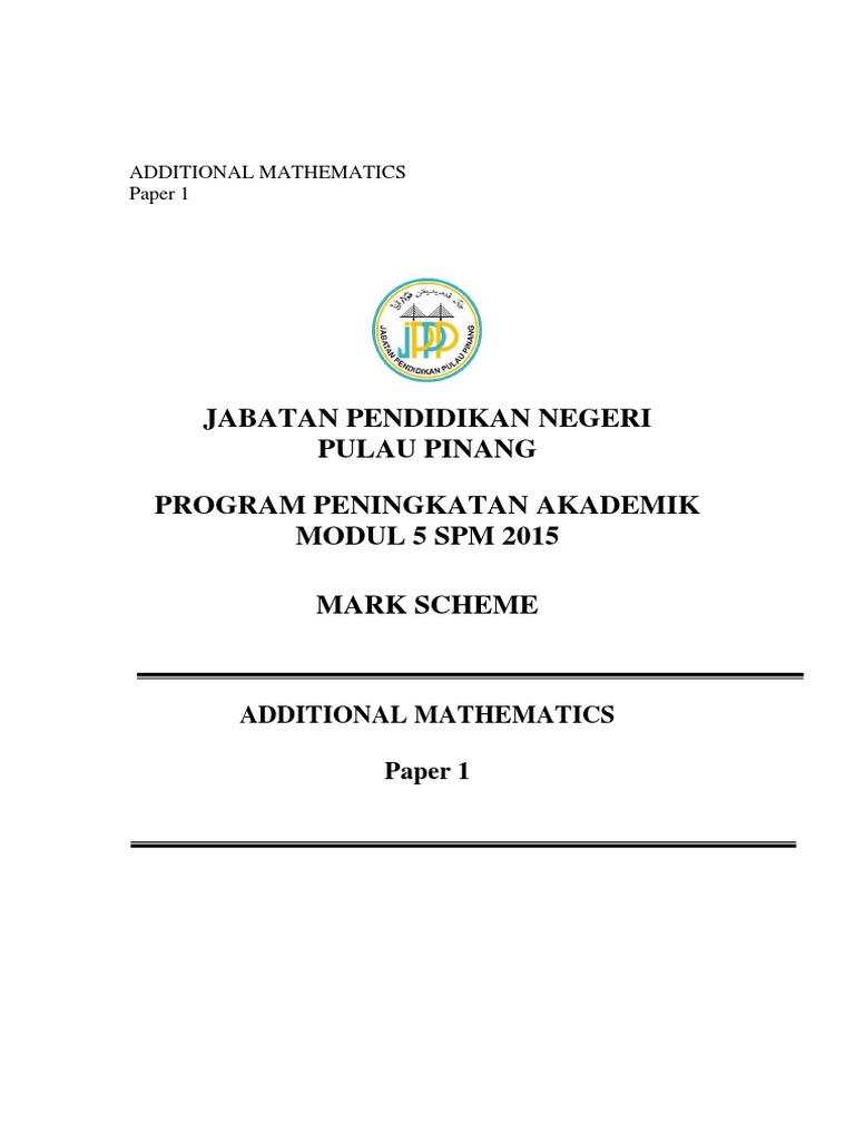 Modul 5 Jawapan Kertas1 Pdf Sports