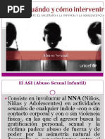 Abuso Sexual UNICEF