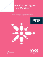 Libro La educación multigrado en México (INEE, 2019)