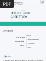 Fractal Analytics: Orange Cabs Case Study