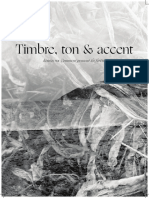 Timbre, Ton & Accent