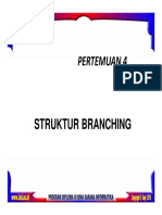 Pertemuan 4: Struktur Branching