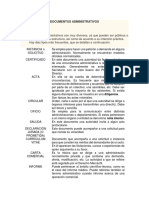 Documentos Administrativos