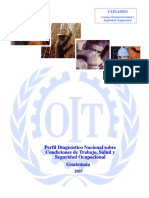 Perfil Diagnóstico Nacional Sobre Condiciones de Trabajo, Salud y Seguridad Nacional PDF