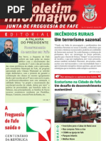 Boletim Informativo N.º 22 - Outubro/2010