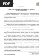 Projeto de ampliação da Região Metropolitana do Distrito Federal