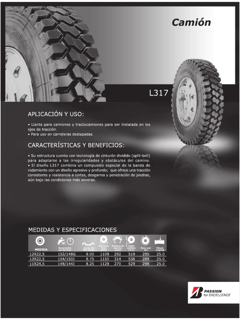 Bridgestone L 317 | PDF