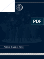 Politica de Foros PDF