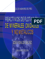 Reactivos de flotacion de minerales oxidados.pdf