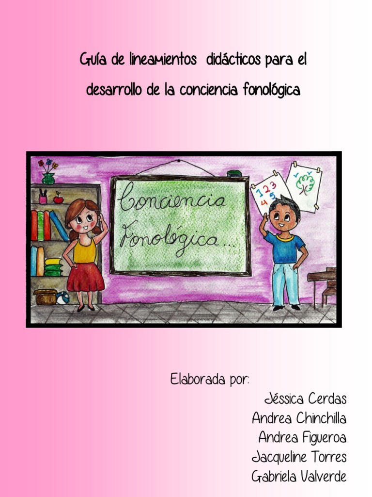 Lineamientos para la Conciencia Fonológica | PDF | Educación de la ...