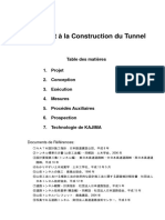 Du Projet A La Construction Du Tunnel PDF