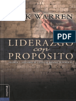 Rick Warren LIDERAZGO CON PROPOSITO PDF