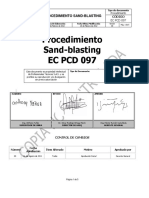 PROCEDIMIENTO SAND-BLASTING Procedimient PDF