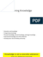 L - Gaining Knowledge