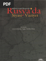 Mehmet Emin Resulzade - Rusya'da Siyasi Vaziyet PDF