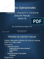 S3b Transporte, Asignación y Transbordo