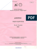 TKD SAINTEK 2018 Kode 422 (Www.m4th-Lab - Net) PDF