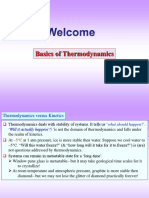 Basics of Thermodynamics