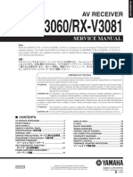 Yamaha RXA3060 - RXV3081 PDF