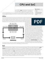 Cpu and Soc: Memory