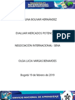 Evid. 3 "Evaluar Mercados Potenciales"