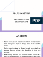 Ablasio Retina