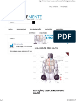 Encolhimento Com Halter - Exercício para Trapézio