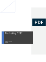 Marketing C212 - J.mcclendon