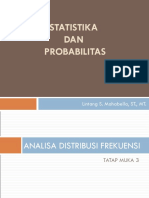 Analisis Statistika dan Probabilitas