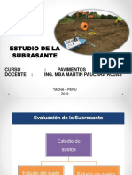 U1 Semana 3 Estudio de La Subrasante PDF