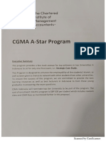 CGMA A - Star Program