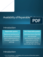 Availability of Repairable Systems