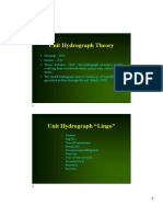 Unit Hydrograph Theory