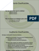 Auditorias Clasificacion