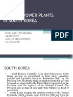 Nuclear Power Plants in South Korea: Dian Bayu Prakarsa (021800007) Farida Muliantika (021800008)