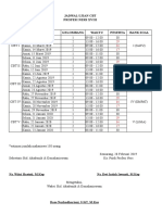 Jadwal Lengkap